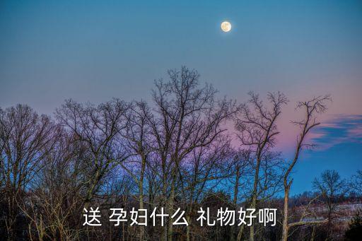 送 孕妇什么 礼物好啊