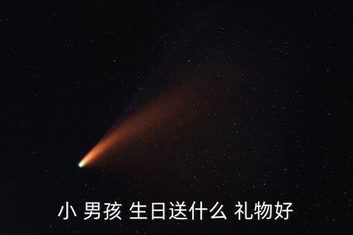 小 男孩 生日送什么 礼物好