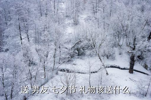 送 男友 七夕节 礼物该送什么