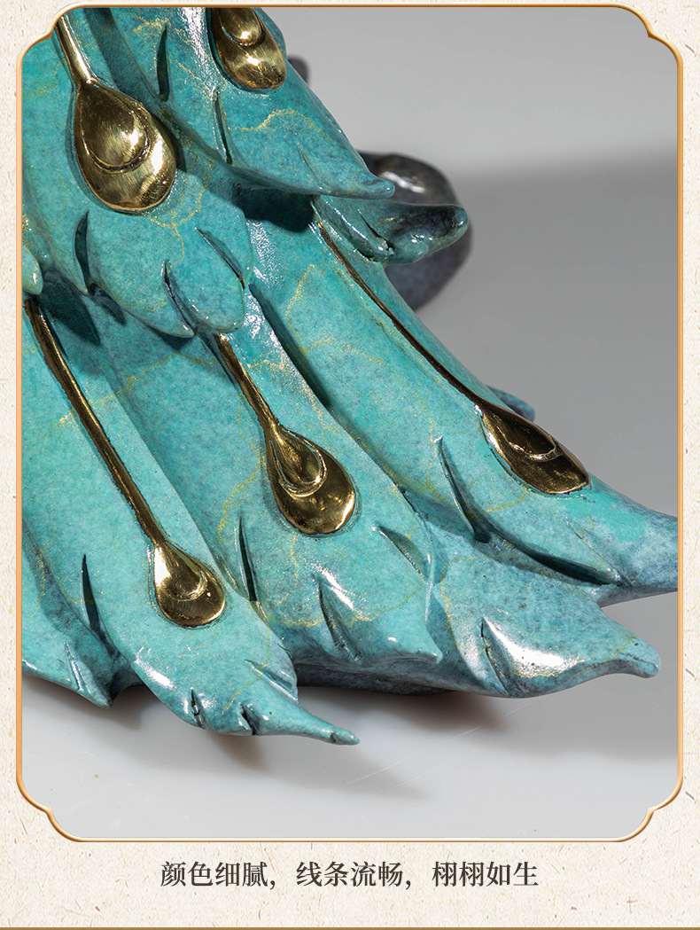 孔雀凤凰铜摆件装饰品17.jpg