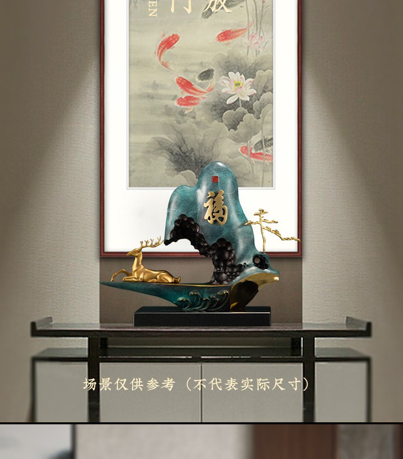 福气连连福鹿招财办公桌铜摆件11.jpg