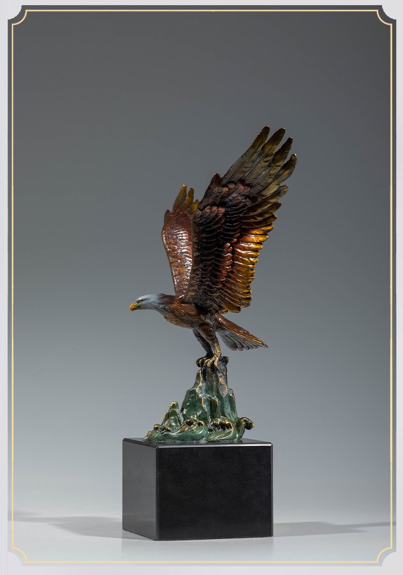 大鹏展翅老鹰黄铜摆件4.jpg