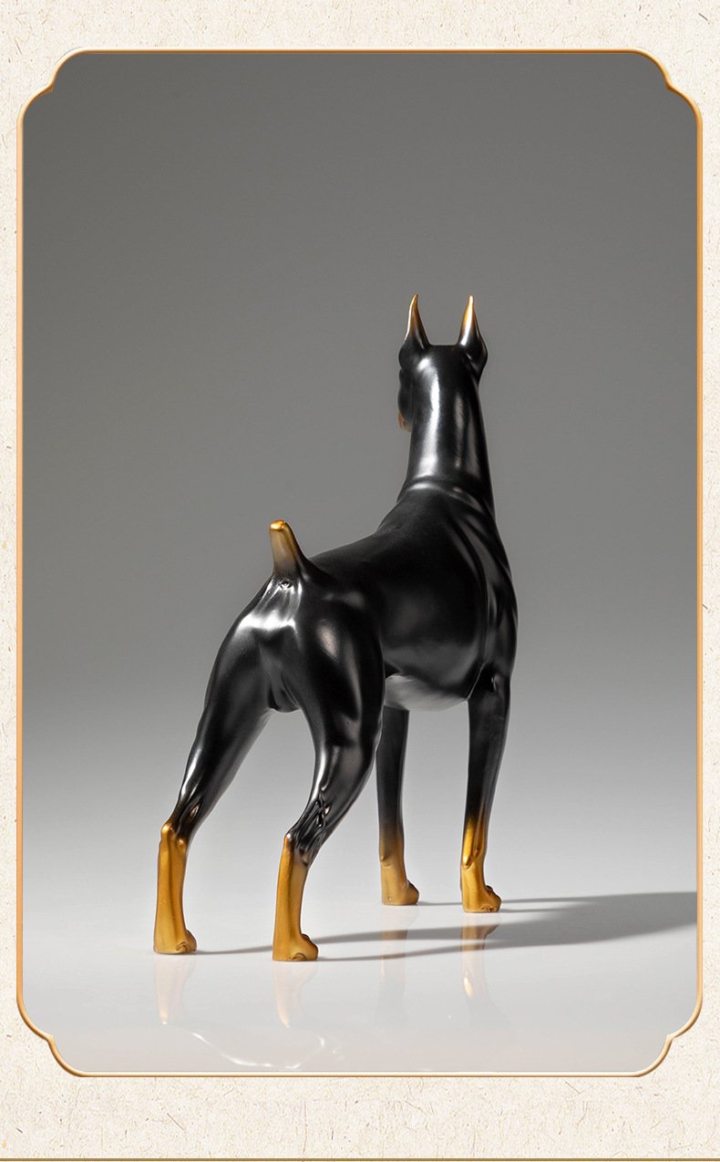 站立杜宾犬黄铜狗工艺品摆件11.jpg
